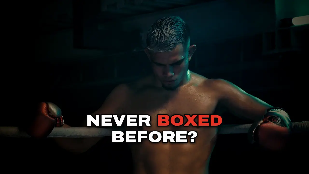 Ironbank Boxing Club, wide version: “Never boxed before?”