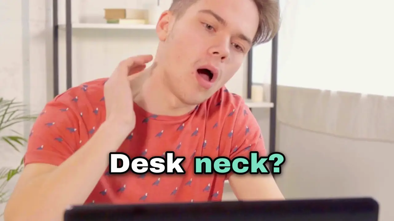 Tidewell Physiotherapy, wide version: “Desk neck? Try this 20-second reset”